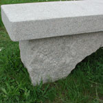Steinbänke Brescello, Granit