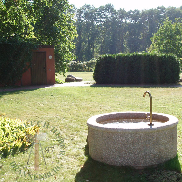 Standbrunnen Rotondo B-80, Granit