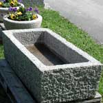 Wassertröge Rettangolo I, Kalkstein