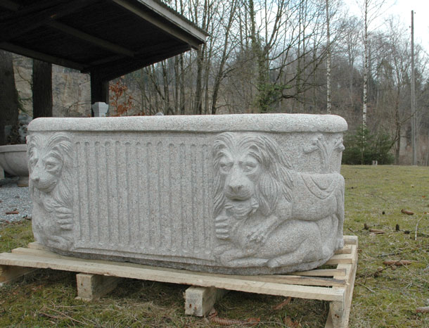 Pflanztröge Leone, Granit