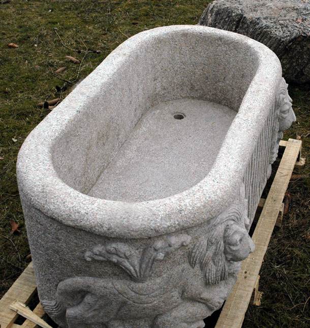Pflanztröge Leone, Granit