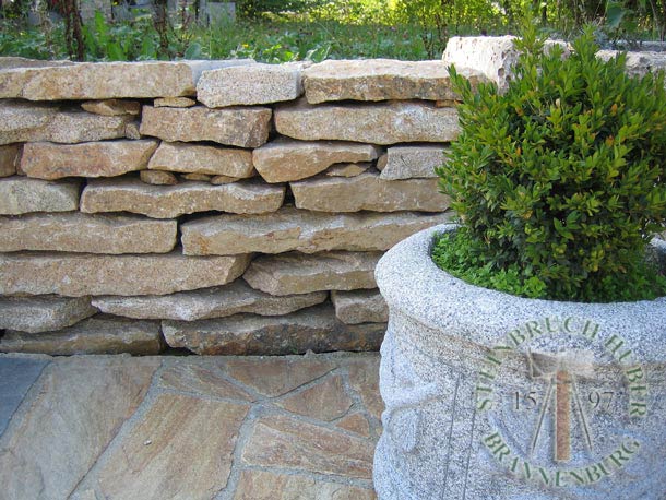 Mauersteine Portofino P, Granit