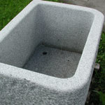 Wassertröge La Spezia, Granit