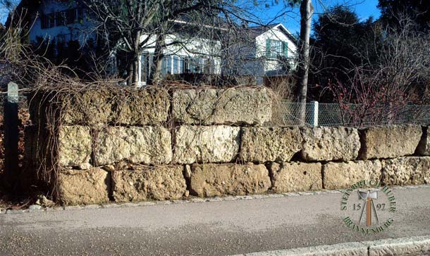 Mauersteine Riesenkopf, Nagelfluh