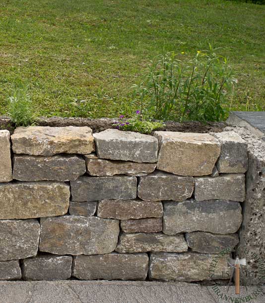 Mauersteine Muschelkalk R