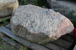 Findlinge Granit bunt