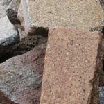 Granit-Boden alter Granit