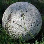 Steinkugeln Brannenburger Nagelfluh, Granit