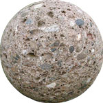 Steinkugeln Brannenburger Nagelfluh, Granit