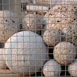 Steinkugeln Brannenburger Nagelfluh, Granit