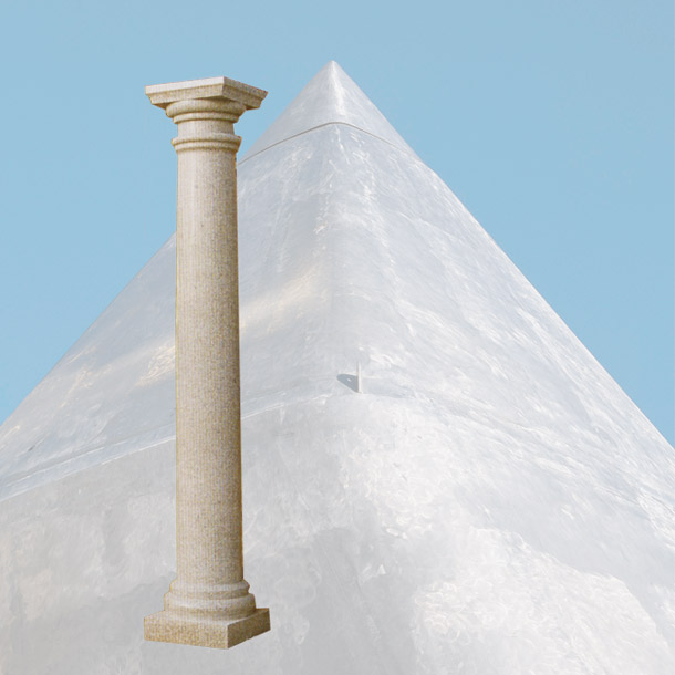 Pfeiler, Säulen Granit